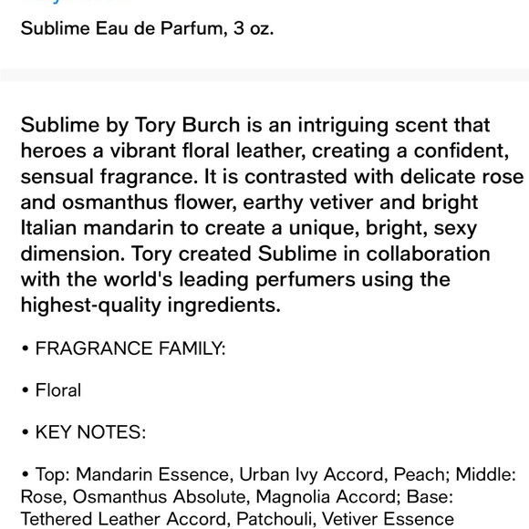 Tory Burch Sublime Authentic - Picture 4 of 7